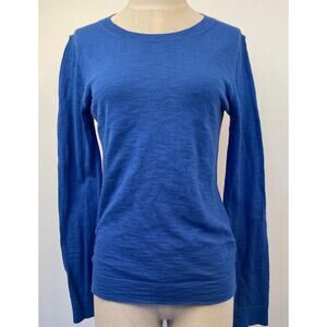 J Crew Crewneck pullover Royal Blue